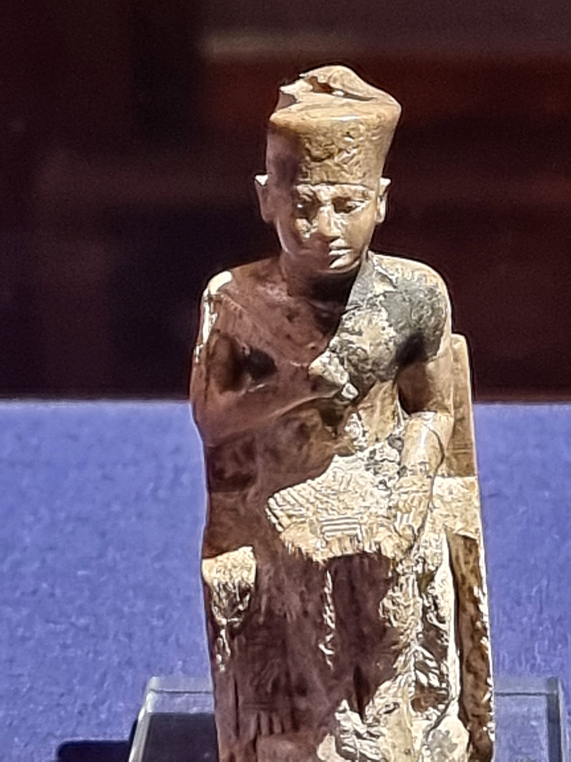 Estatuilla de marfil de Keops, Museo Egipcio de El Cairo