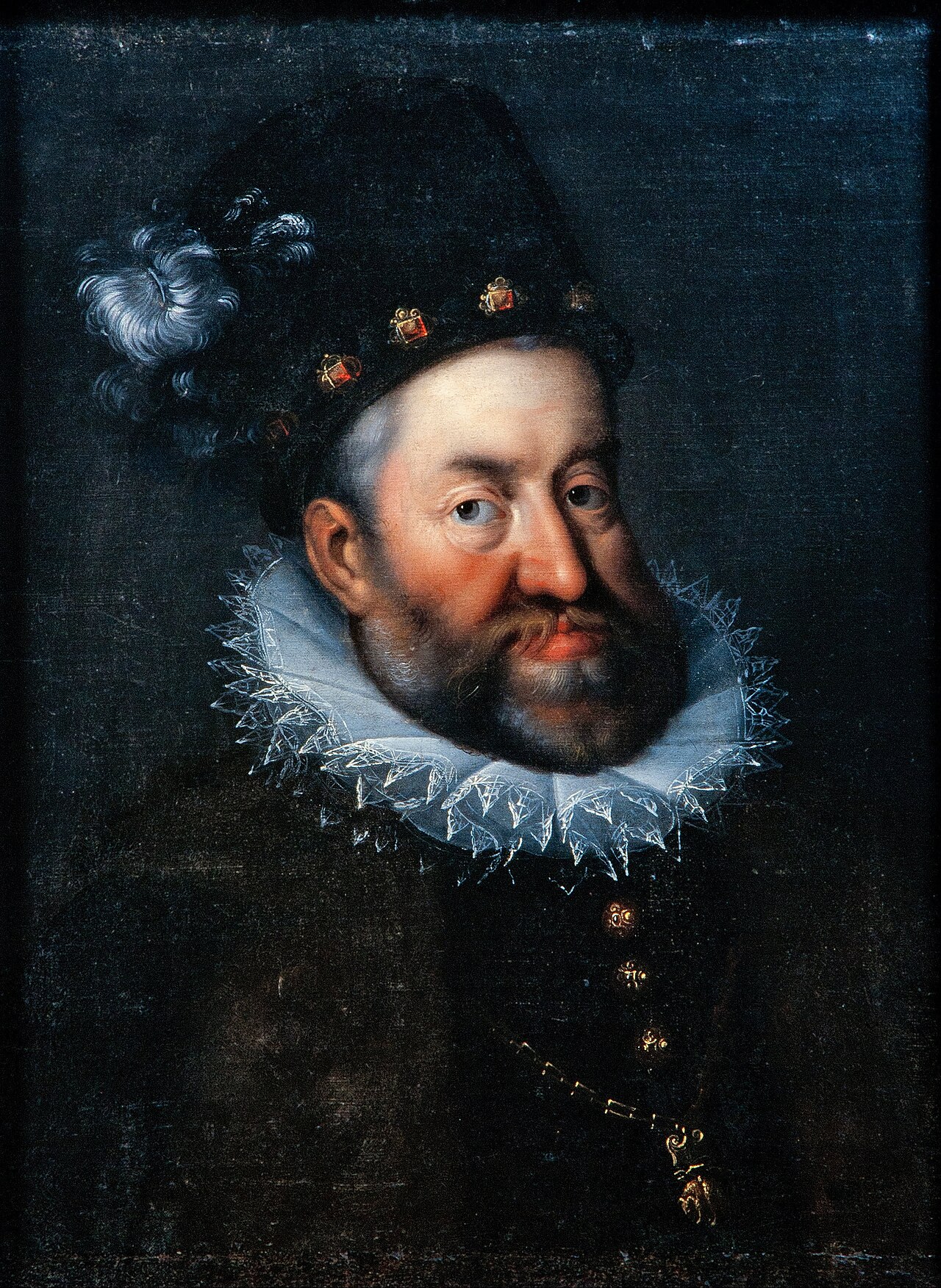 Retrato del emperador Rodolfo II de Habsburgo, supuesto comprador del manuscrito Voynich
