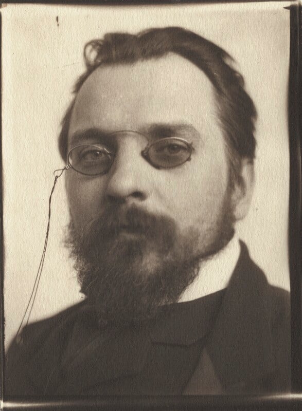 Retrato de Wilfrid Michael Voynich, el librero anticuario que descubriÃ³ el manuscrito en 1912
